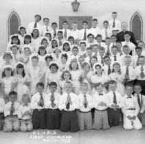 Our Lady of Blessed Sacrament Church First Communion 1953
