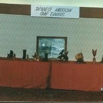 Tule Lake Reunion 1985 at Red Lion Motor Inn: Wood Sculptures