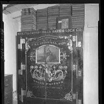 Safe of the California State Treasurer's office