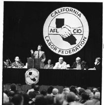 Governor Brown at AFLCIO gathering