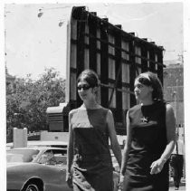 Shoppers around 10th and L Streets