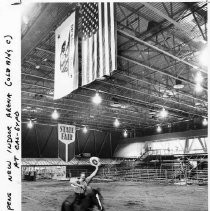 Kirk Breed opens a new indoor "arena" in old building C at Cal Expo