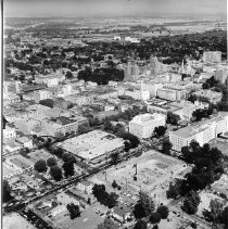 Aerial View of Sacramento Redevelopment