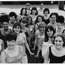 SACRAMENTO MAID ASPIRANTS - These 19 girls are the entrants in the 1966 Maid of Sacramento County beauty contest Saturday