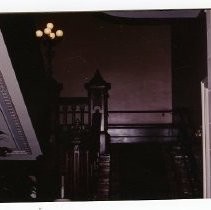 View of the stairway of the California State Capitol after the restoration project