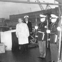 USS Sacramento (AOE-1) ceremony