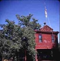 Slides of California Historical Sites. Fire House, Columbia, Calif