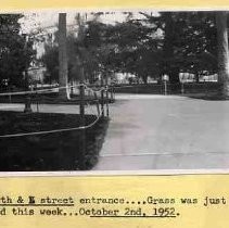 Capitol Park sidewalk