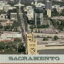 Aerial View of Downtown Sacramento