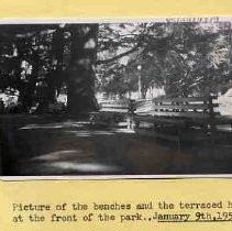 Benches in Capitol Park