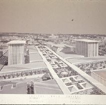 Rendering of the proposed Capitol Mall Project along Capitol Ave from the Tower Bridge to the State Capitol
