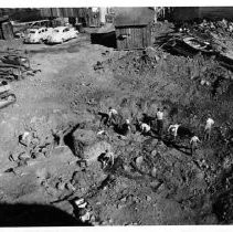 Drake's Bay. "Excavation of 1948, possible Drake fort, Drake's Bay."