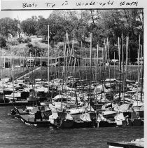 Boats Tip in Wind at Marina