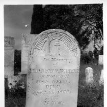 Mountain View Cemetery - tombstone of Robinson G. Northup