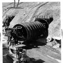 San Luis Dam tunnel pipe