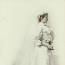 Evelyn Carolan at her wedding