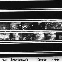 Lord Beaverbrook contact sheet