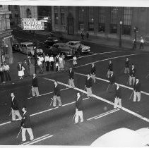 Native Sons of the Golden West Marching Unit in Parade