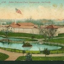 Fort Sutter and Park, Sacramento, California