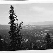 Echo Summit view of Lake Tahoe