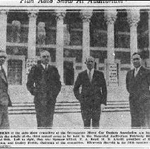 Memorial Auditorium Publicity