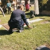 Tule Lake Linkville Cemetery Project 1989: Presentation of Flowers and Flags