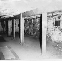 Interior view of the Pioneer Telegraph Building at 1015 2nd Street in Old Sacramento