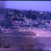 Views of redevelopment sites showing the demolition of buildings in the district. These view date from 1959 to 1963. Specific sites are not identified in this set of images