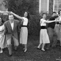 Sacramento State College 1949 Dancing Class