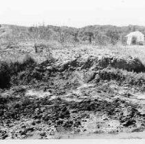 Photographs of landscape of Bolinas Bay. Bolinas Lagoon, house in background