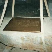 Walerga Park Plaque Dedication: Image of Boulder