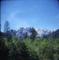 Slides of California Historical Sites. Castle Crags State Park