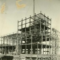 Elks Building under construction