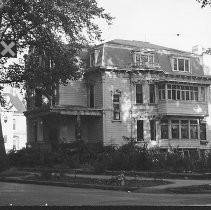 Wind storm damage in 1938