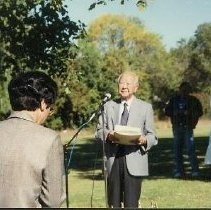 Tule Lake Linkville Cemetary Project: Henry Taketa Delivers A Speech