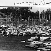 Boats Rock in Wind at Folsom Marina