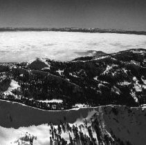 Cloud Cover Over Lake Tahoe
