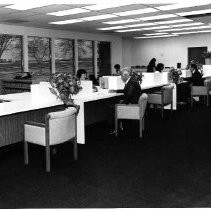 Point West Bank interior view