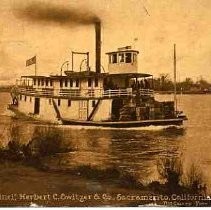 View of Sacramento River Front, Sacramento California