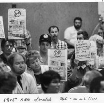 Supporters and opponents of proposed health clinics for Sacramento high schools