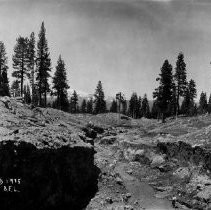 Damage from Eruption of Mount Lassen in 1915