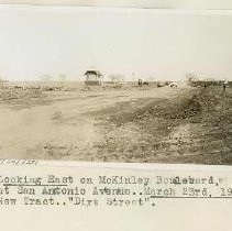 Undeveloped property at McKinley boulevard and San Antonio Way, 1941