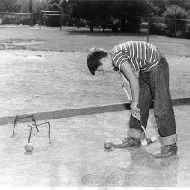 "Boys Singles Croquet Champion"