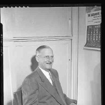 A man sitting in an office