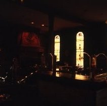 Old Sacramento. Interior view of the D. O. Mills Bank building on 2nd and L Streets