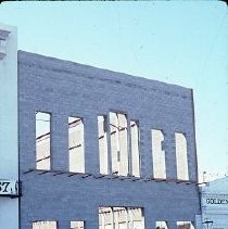 Old Sacramento. Old Sacramento. View of the Pacific Stables building on the corner of Second and L Streets