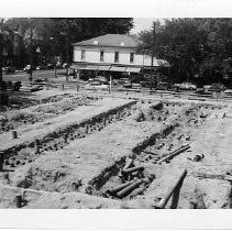 Exterior view of new California State Office Buildings under construction