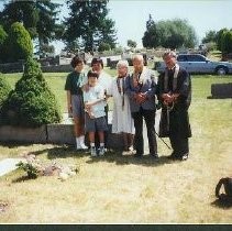 Tule Lake Linkville Cemetery Project 1989: Three Religious Figures