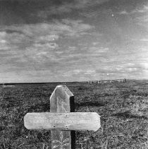 The grave of an Eskimo woman on Cape Krusenstern