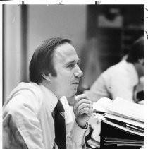 Dick Cable, news anchor for television station, KXTV in Sacramento